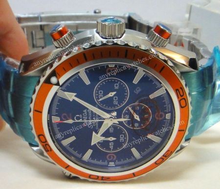 Omega Seamaster Planet Ocean Replica Chronograph Quartz Watch